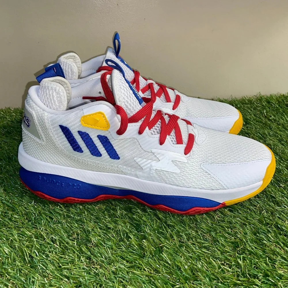 Adidas Dame 8 Kansas Jayhawks PE Basketball Shoes Mens 6.5 / Wmns 8 GZ9709 NEW